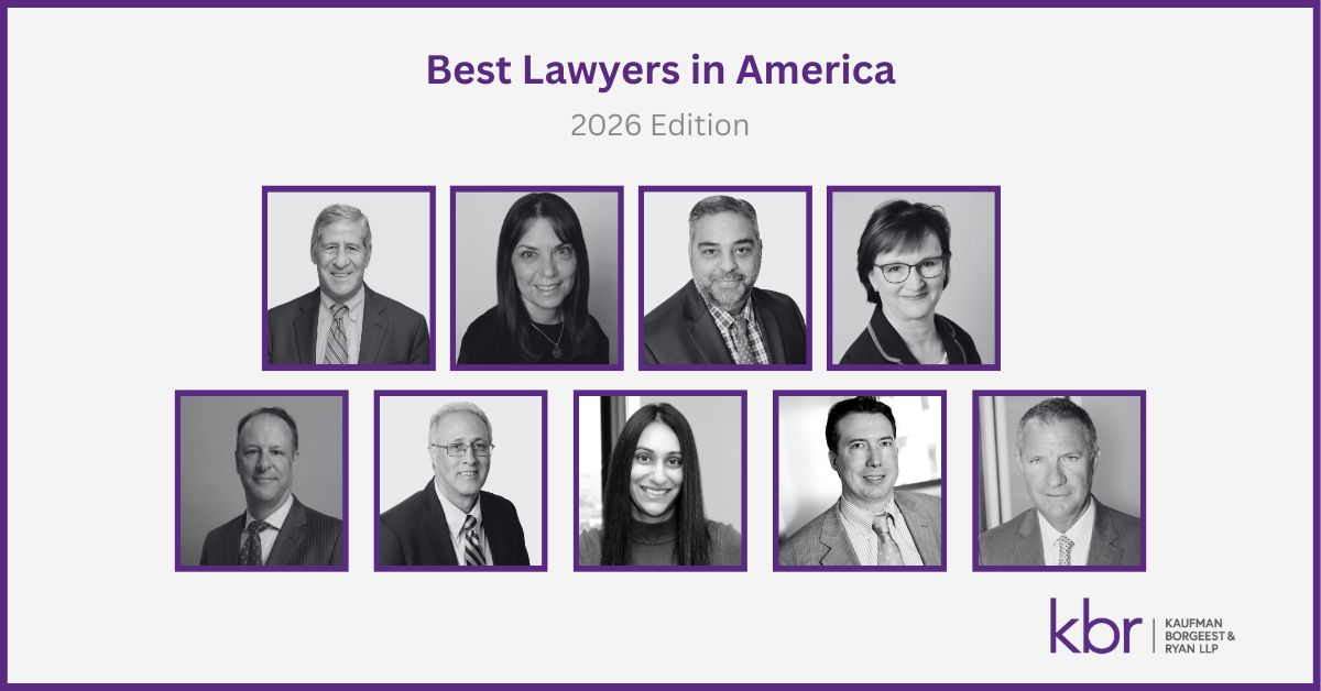 We are thrilled to announce that 9 of our KBR attorneys have been ...